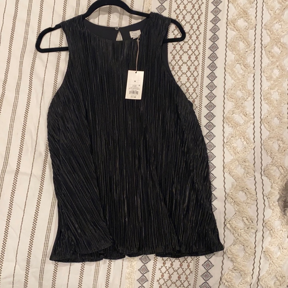NWT A New Day Black Dressy Tank